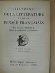 Daniel Mornet - Histoire de la Littérature et de la Pensée Francaises [antikvár]