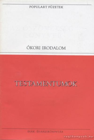 Testamentumok [antikvár]