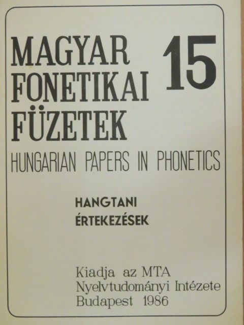 Arató András - Hangtani értekezések [antikvár]