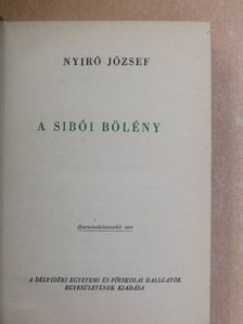 Nyirő József - A sibói bölény I-II. [antikvár]