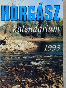Horgász kalendárium 1993 [antikvár]