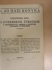 Bánffyhunyadi Hunyady Erzsébet - A jó házi konyha XV. [antikvár]