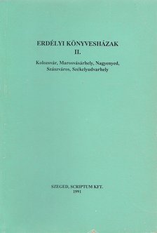 MONOK ISTVÁN - Erdélyi könyvesházak II. [antikvár]