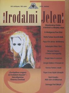 Bán Zoltán András - Irodalmi Jelen 2016. október [antikvár]