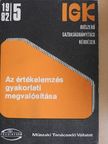 Dr. Hegedűs József - Az értékelemzés gyakorlati megvalósítása [antikvár]
