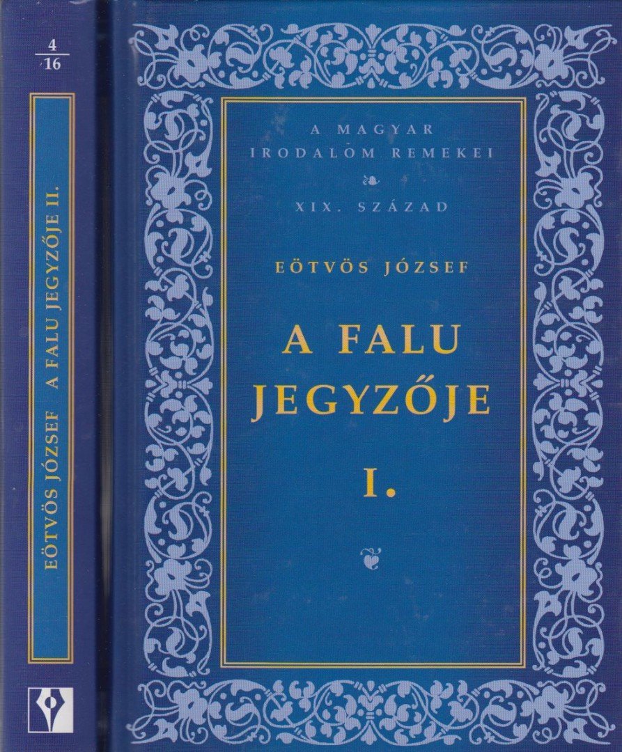 Eötvös József - A falu jegyzője I-II. [antikvár]