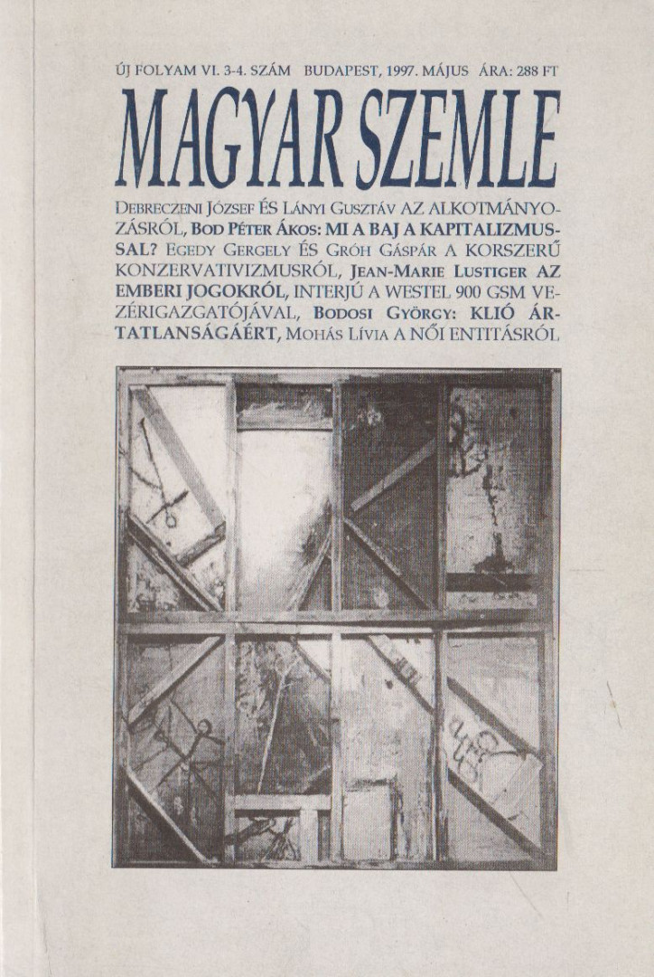Kodolányi Gyula - Magyar szemle 1997. május [antikvár]