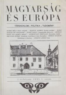 APRÓ ISTVÁN - Magyarság és Európa 1993/1. [antikvár]