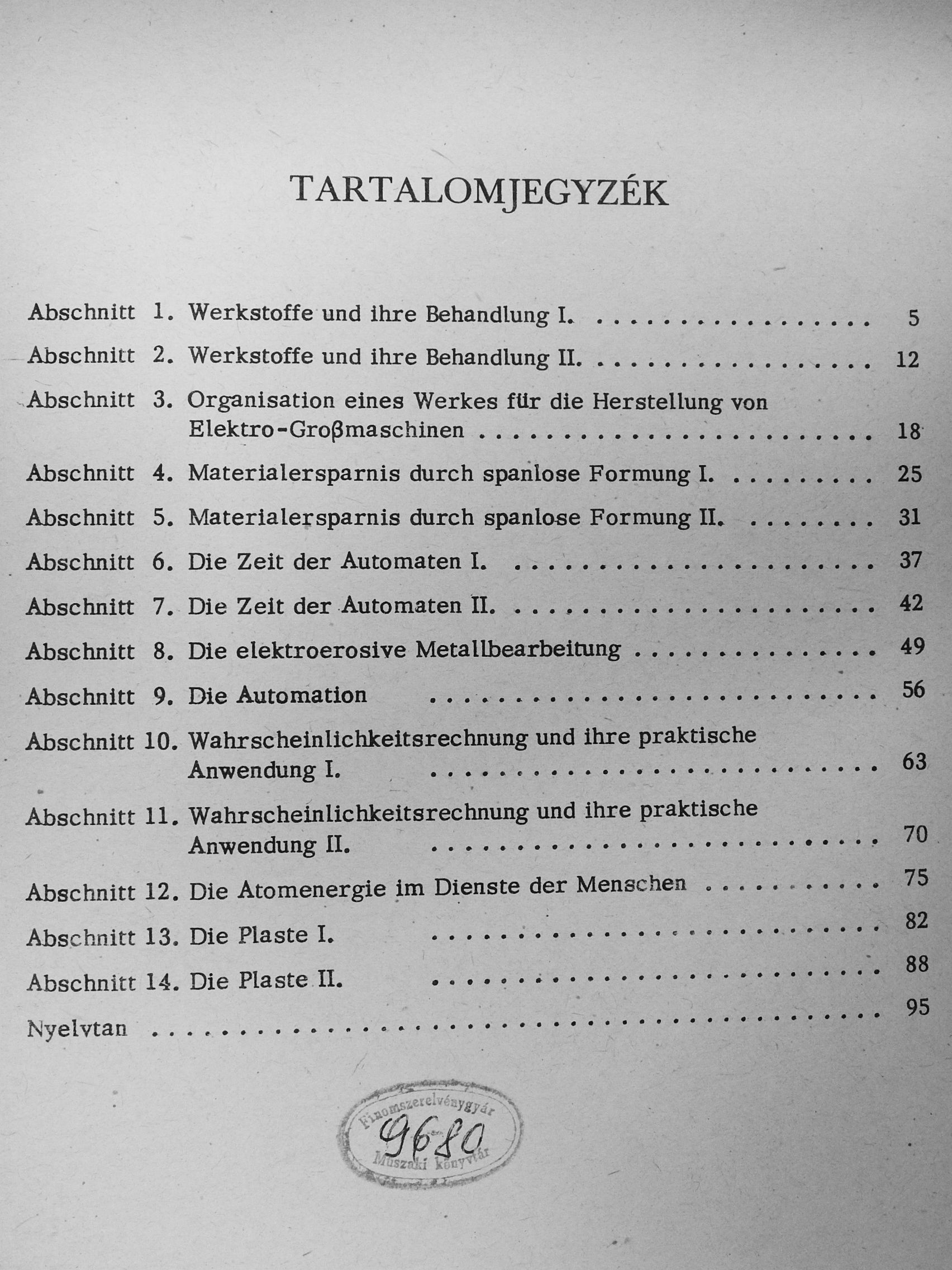 Hell György - Német jegyzet műszakiak részére [antikvár]