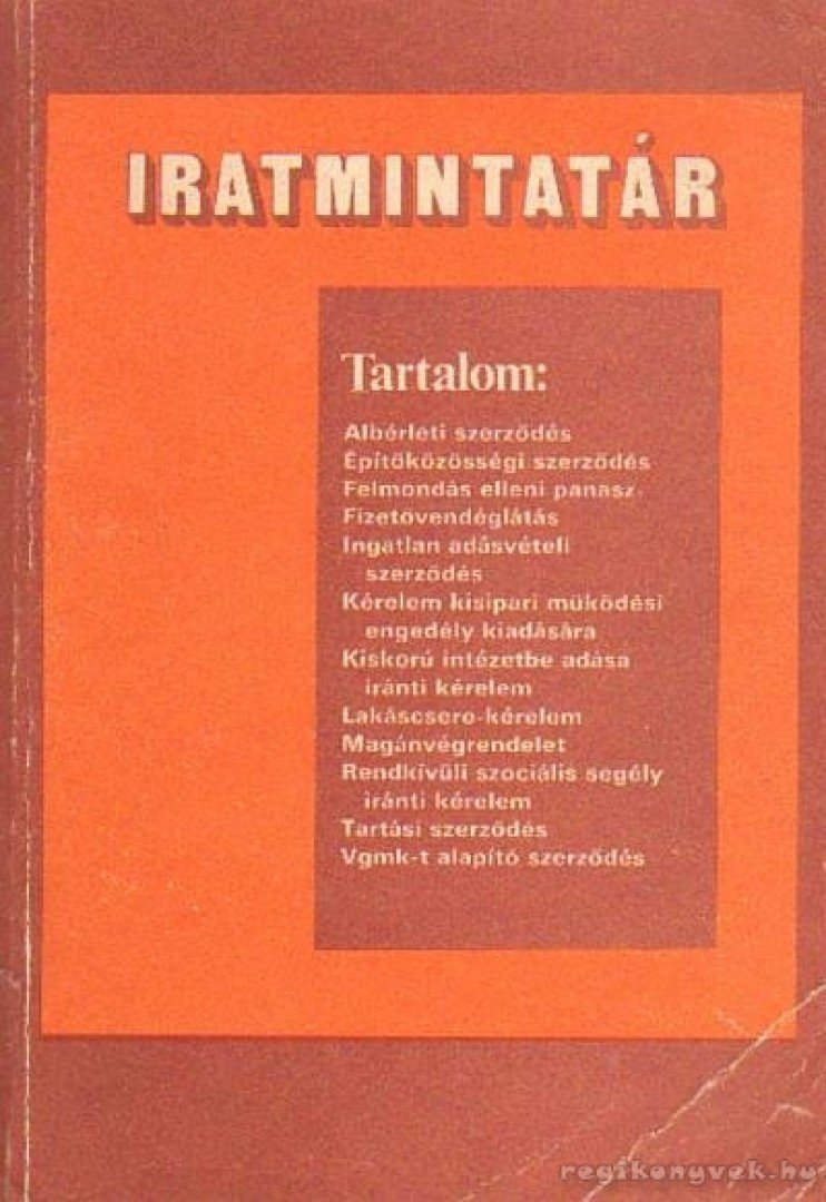 Leveles László - Iratmintatár [antikvár]