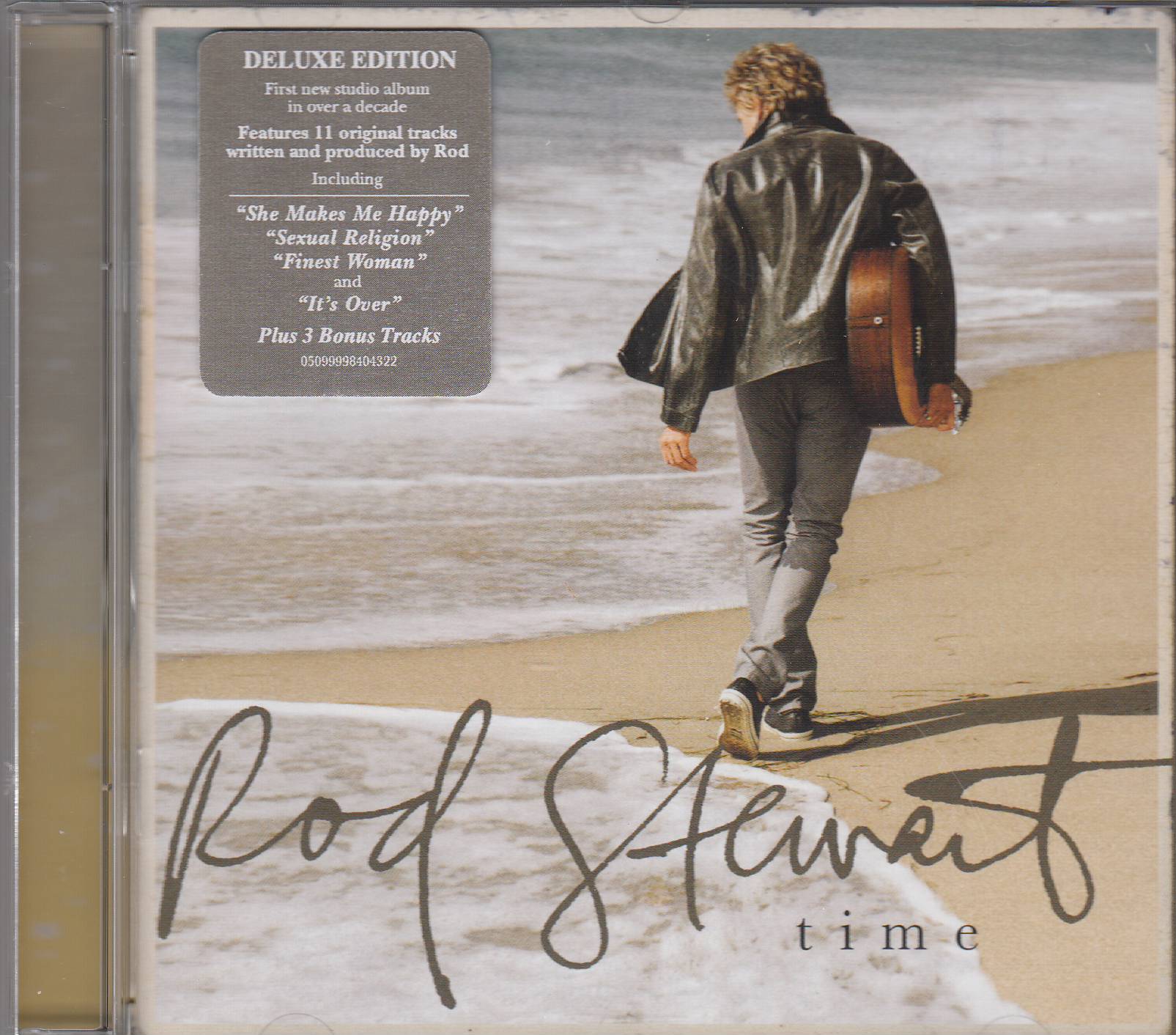 TIME CD DELUXE EDITION + 3 BONUS TRACKS ROD STEWART