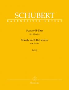 SCHUBERT - SONATE IN B FÜR KLAVIER (W. LITSCHAUER)