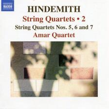 HINDEMITH - STRING QUARTETS NOS.5, 6 AND 7 CD AMAR QUARTET