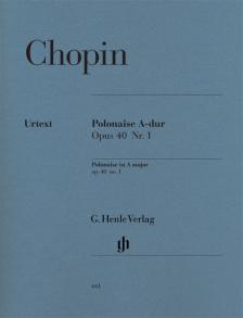 POLONAISE A-DUR OP.40 NR.1 FÜR KLAVIER URTEXT (ZIMMERMANN/THEOPOLD)