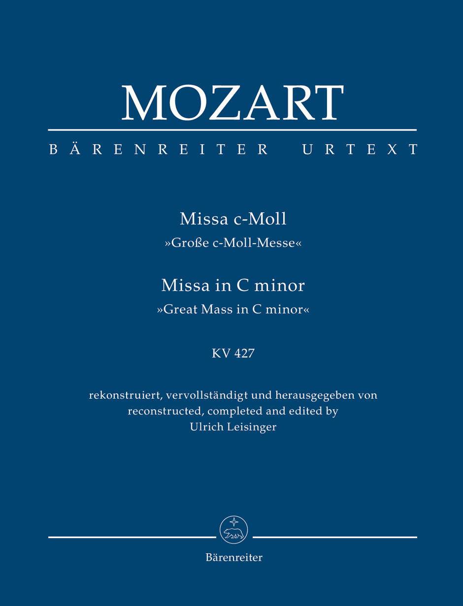 MOZART, W,A, - MISAA c-MOLL "GROßE c-MOLL MESSE" KV 427 TASCHENPARTITUR