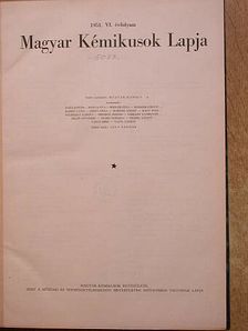 Balló Rudolf - Magyar Kémikusok Lapja 1951. január-december [antikvár]