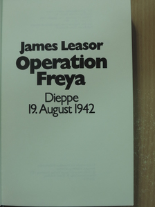 James Leasor - Operation Freya [antikvár]