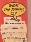 Geoffrey Land - What the papers say [antikvár]