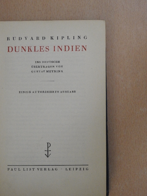 Hans Reisiger - Dunkles Indien [antikvár]