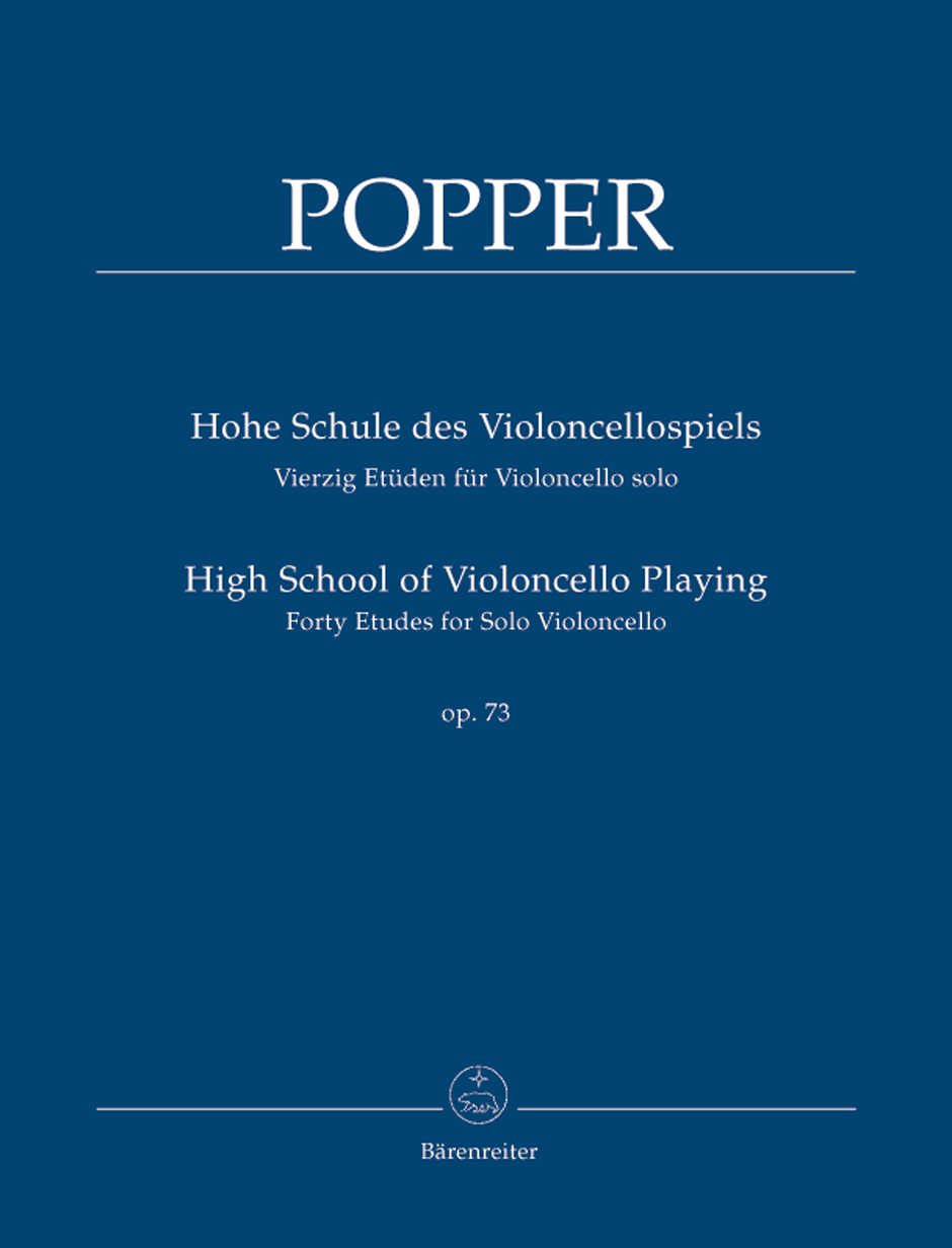 POPPER - HOHE SCHULE DES VIOLONCELLOSPIELS OP.73 URTEXT (MARTIN RUMMEL)