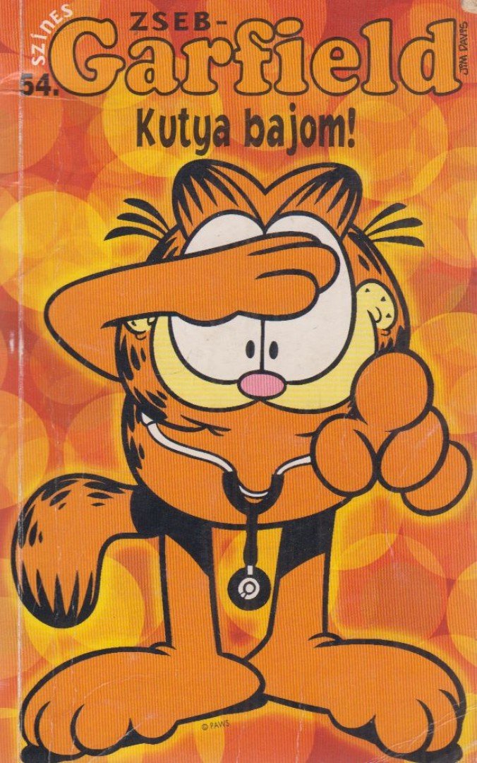Jim Davis - Kutya bajom! [antikvár]