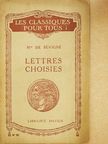 Madame de Sévigné - Lettres Choisies de Madame de Sévigné [antikvár]