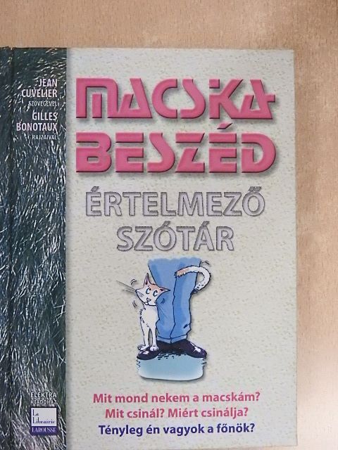 Jean Cuvelier - Macskabeszéd értelmező szótár [antikvár]