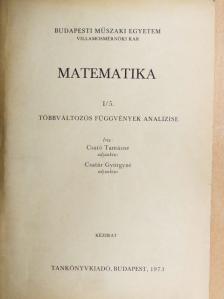 Csatár Györgyné - Matematika I/5. [antikvár]
