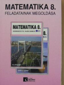 Dr. Czeglédy István - Matematika 8. feladatainak megoldása [antikvár]