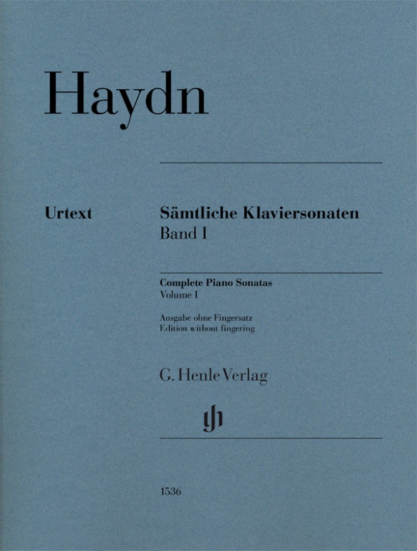 HAYDN JOSEPH - SÄMTLICHE KLVIERSONATEN BAND I. - AUSGABE OHNE FINGERSATZ