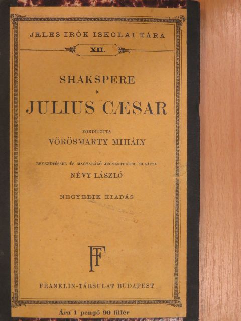 Shakspere - Julius Caesar [antikvár]