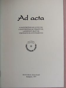 Ad acta 1997 [antikvár]