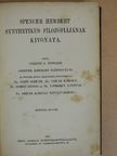 Collins F. Howard - Spencer Herbert synthetikus filozófiájának kivonata [antikvár]