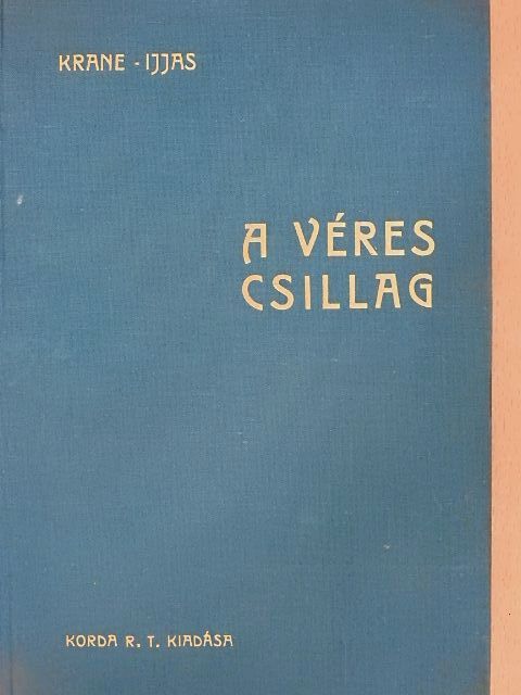 Krane Anna - A véres csillag [antikvár]