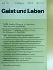 Eugen Biser - Geist und Leben April 1983 [antikvár]