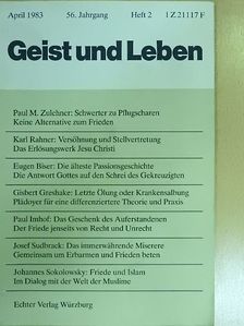 Eugen Biser - Geist und Leben April 1983 [antikvár]
