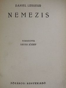 Daniel Lesueur - Nemezis [antikvár]