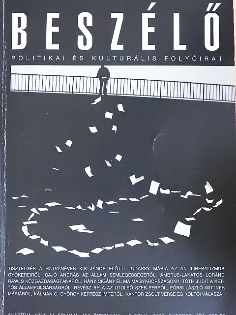 Kántor Zsolt - Beszélő 2003. október [antikvár]