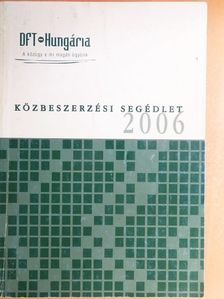 Közbeszerzési segédlet [antikvár]
