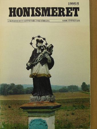 Bartha Éva - Honismeret 1995/5. [antikvár]