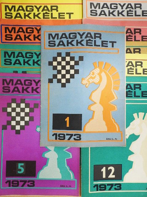 Adorján András - Magyar Sakkélet 1973. (nem teljes évfolyam) [antikvár]