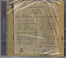 BYRDE, GIBBONS - A CONSORT OF MUSICKE BYE BYRDE AND GIBBONS CD GLENN GOULD