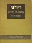 Timár József - Német jegyzet haladóknak (V.-VI. félév) [antikvár]