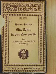 Theodor Fontane - Eine Fahrt in den Spreewald (gótbetűs) [antikvár]