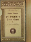Gustav Schwab - Die Deutschen Volksbücher für Jung und Alt wiedererzählt II. (gótbetűs) [antikvár]