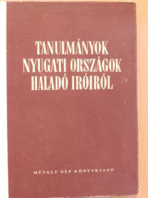 A. Jelisztratova - Tanulmányok nyugati országok haladó íróiról [antikvár]