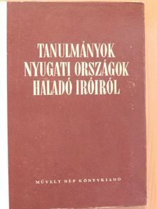 A. Jelisztratova - Tanulmányok nyugati országok haladó íróiról [antikvár]