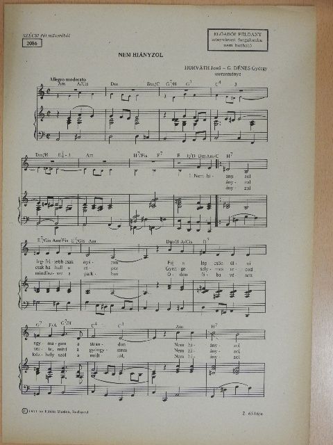 G. Dénes György - Nem hiányzol [antikvár]