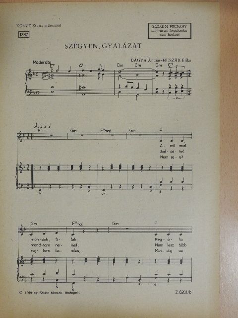 Bágya András - Szégyen, gyalázat [antikvár]