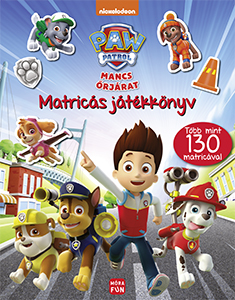 .- - Mancs őrjárat - Matricás játékkönyv